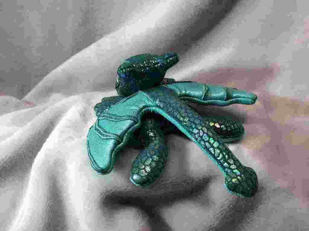 Tiny sea dragon plushie